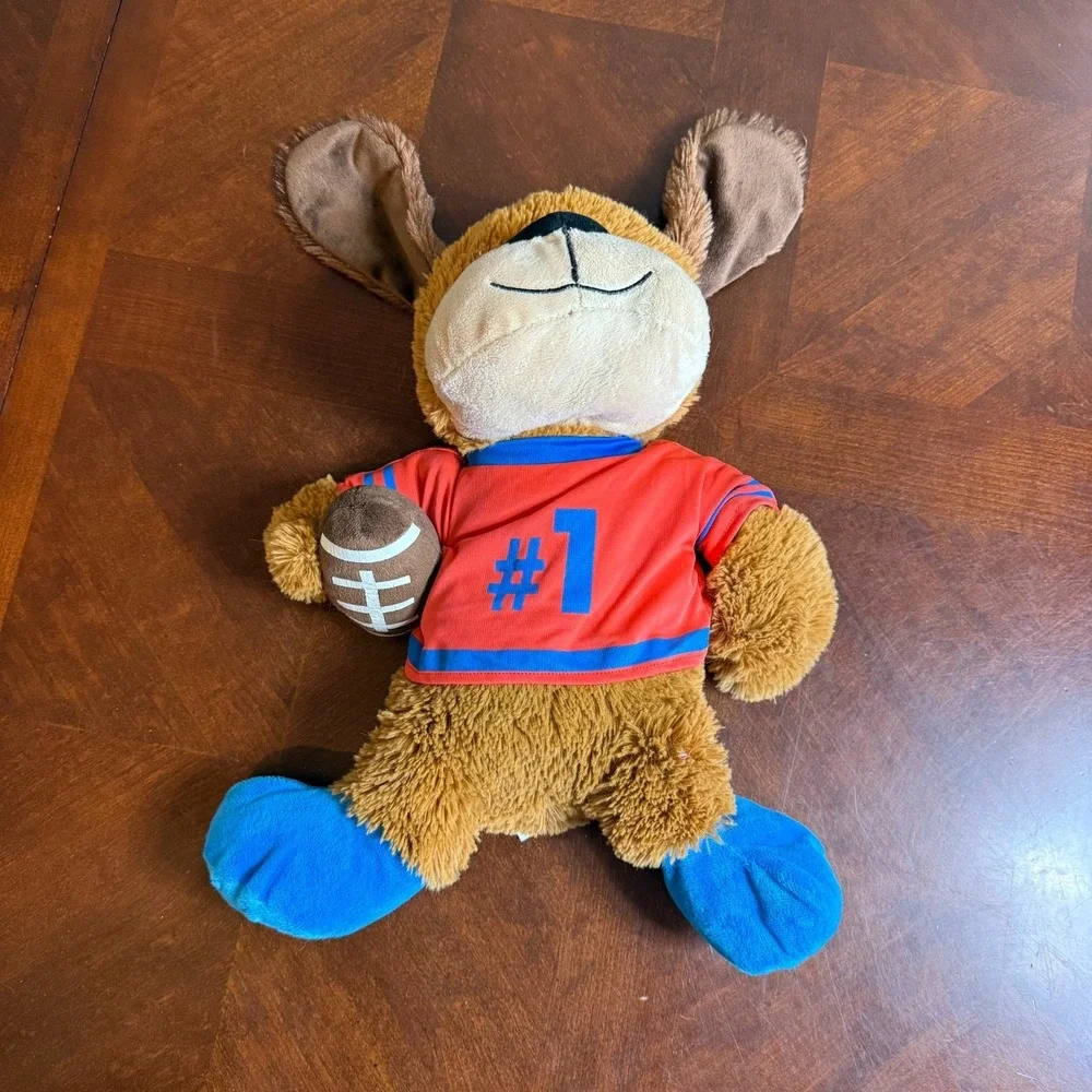 2017‎ PetSmart JOE Football Puppy Dog Plush Promotional Collectible #1 Jersey